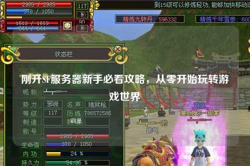 剛開SF服務(wù)器新手必看攻略，從零開始玩轉(zhuǎn)游戲世界