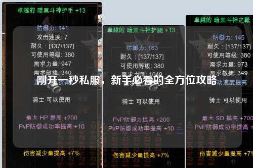剛開一秒私服，新手必看的全方位攻略