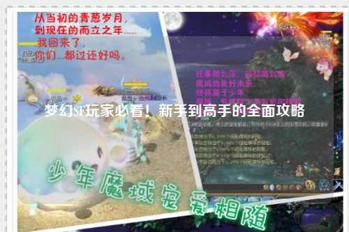 夢(mèng)幻SF玩家必看！新手到高手的全面攻略