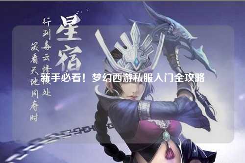 新手必看！夢幻西游私服入門全攻略
